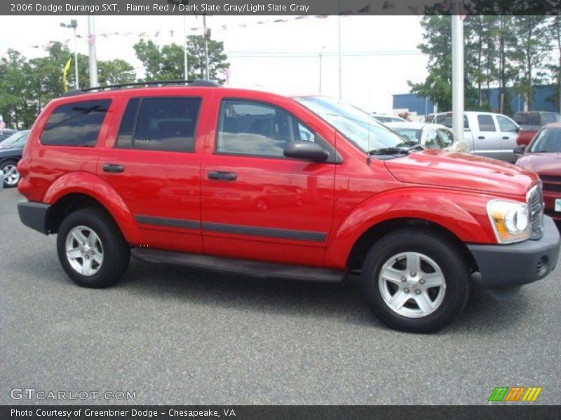 Flame Red / Dark Slate Gray/Light Slate Gray 2006 Dodge Durango SXT