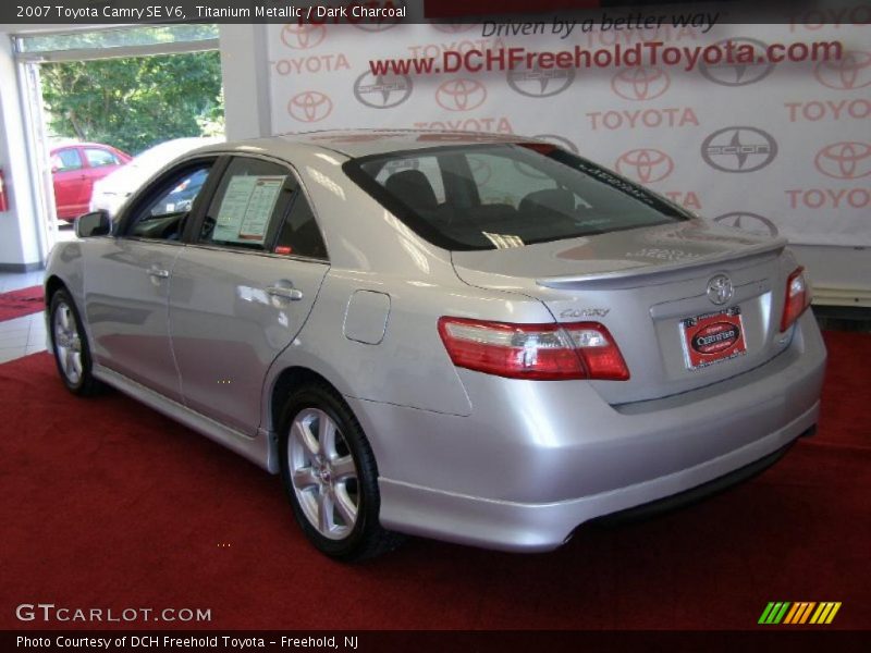 Titanium Metallic / Dark Charcoal 2007 Toyota Camry SE V6