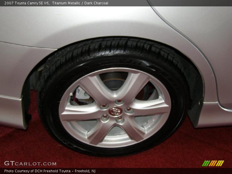 Titanium Metallic / Dark Charcoal 2007 Toyota Camry SE V6