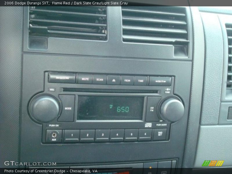 Flame Red / Dark Slate Gray/Light Slate Gray 2006 Dodge Durango SXT