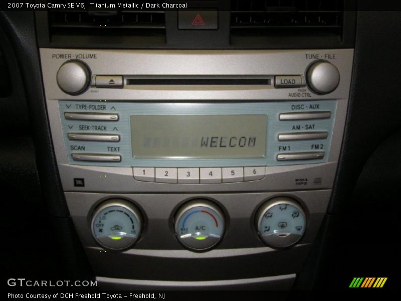 Titanium Metallic / Dark Charcoal 2007 Toyota Camry SE V6