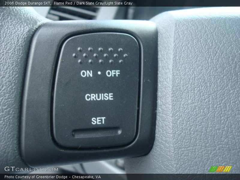 Flame Red / Dark Slate Gray/Light Slate Gray 2006 Dodge Durango SXT