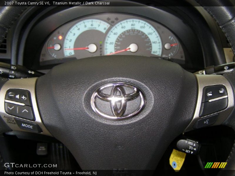 Titanium Metallic / Dark Charcoal 2007 Toyota Camry SE V6