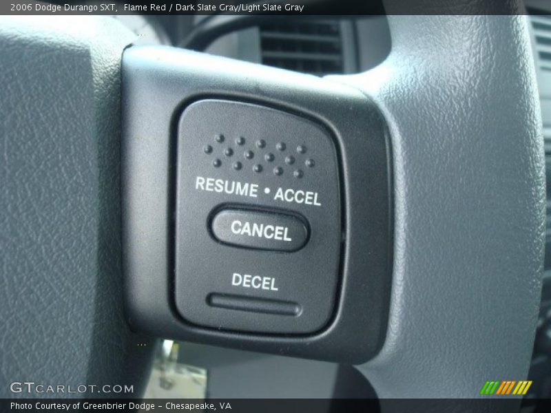 Flame Red / Dark Slate Gray/Light Slate Gray 2006 Dodge Durango SXT