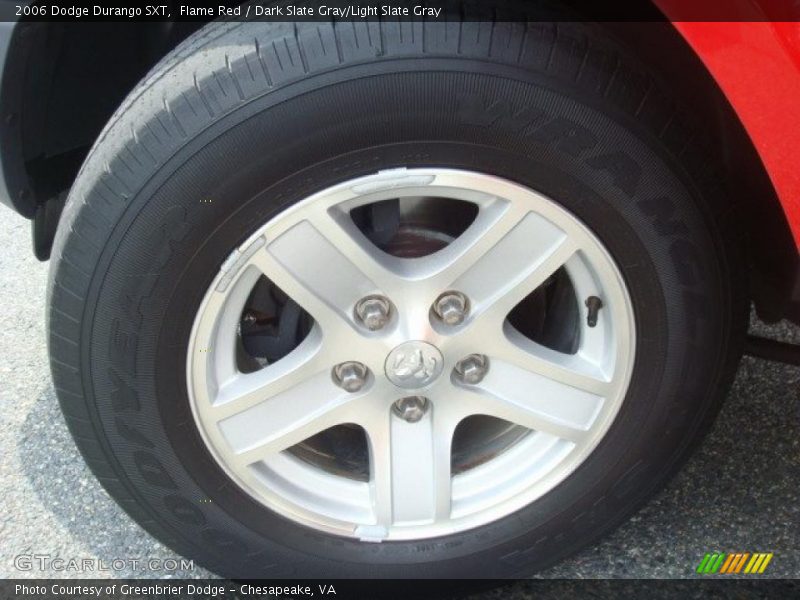 Flame Red / Dark Slate Gray/Light Slate Gray 2006 Dodge Durango SXT