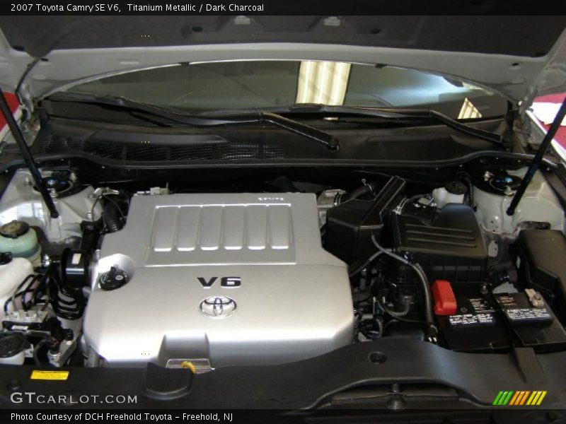 Titanium Metallic / Dark Charcoal 2007 Toyota Camry SE V6