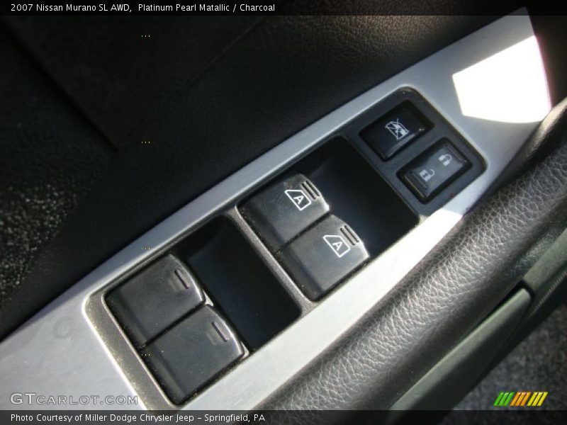 Platinum Pearl Matallic / Charcoal 2007 Nissan Murano SL AWD