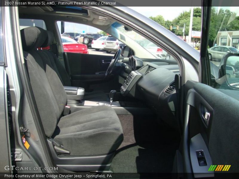 Platinum Pearl Matallic / Charcoal 2007 Nissan Murano SL AWD