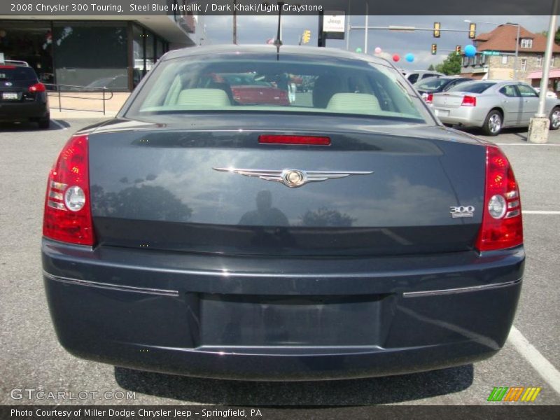 Steel Blue Metallic / Dark Khaki/Light Graystone 2008 Chrysler 300 Touring