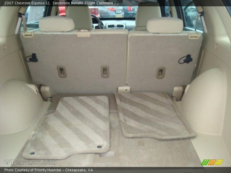 Sandstone Metallic / Light Cashmere 2007 Chevrolet Equinox LS