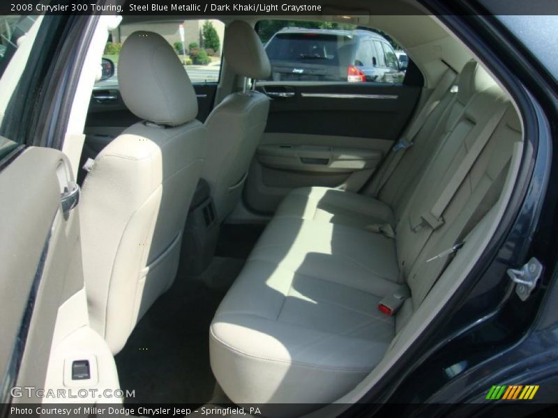 Steel Blue Metallic / Dark Khaki/Light Graystone 2008 Chrysler 300 Touring
