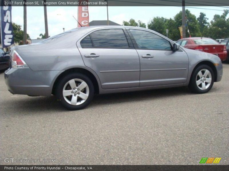 Tungsten Grey Metallic / Charcoal Black 2007 Ford Fusion SE