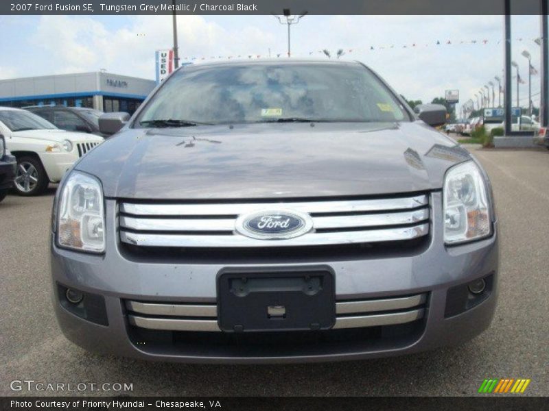 Tungsten Grey Metallic / Charcoal Black 2007 Ford Fusion SE