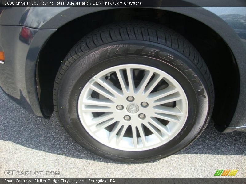 Steel Blue Metallic / Dark Khaki/Light Graystone 2008 Chrysler 300 Touring