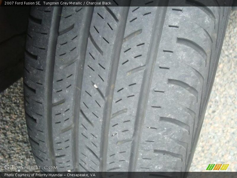 Tungsten Grey Metallic / Charcoal Black 2007 Ford Fusion SE