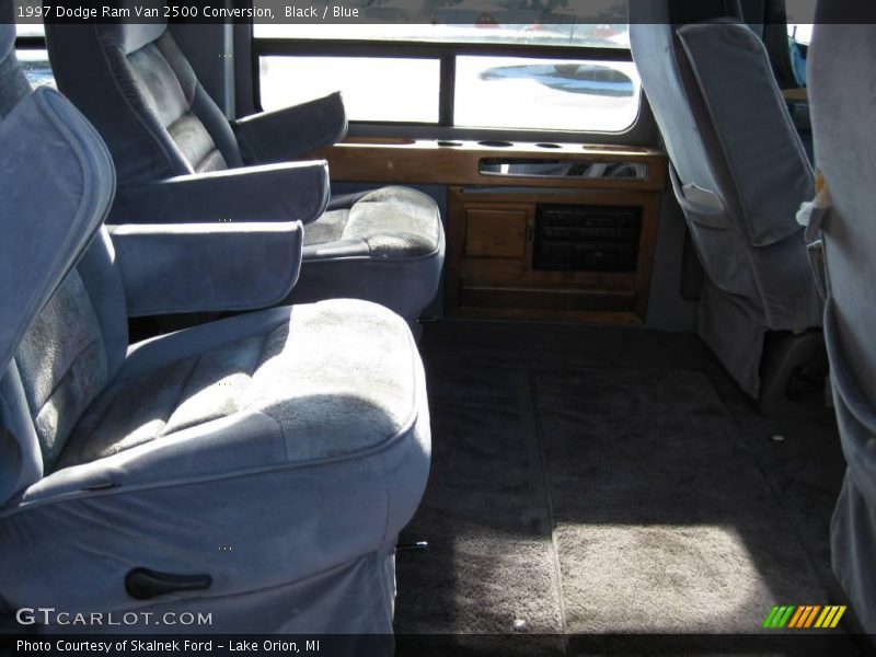 Black / Blue 1997 Dodge Ram Van 2500 Conversion