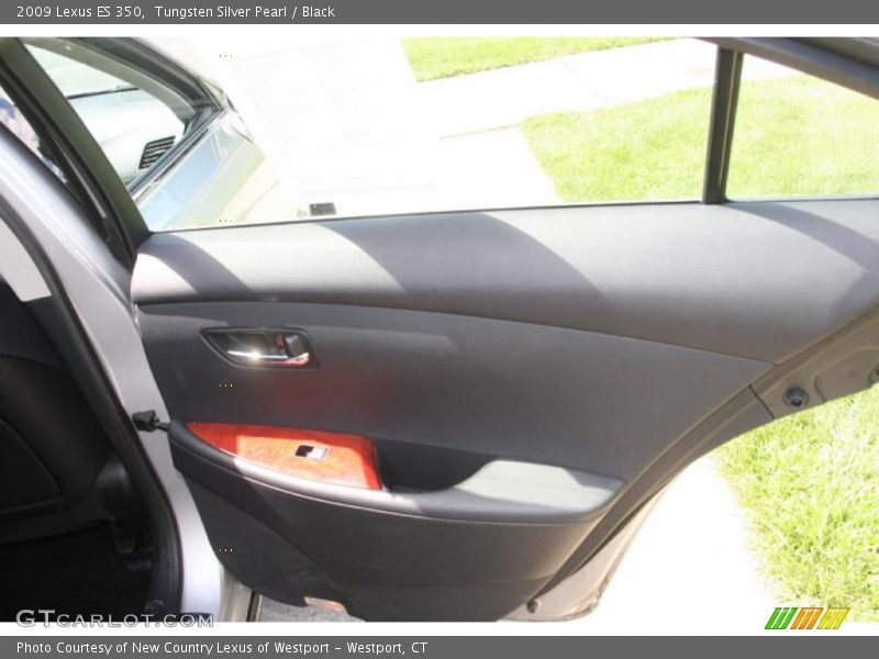 Tungsten Silver Pearl / Black 2009 Lexus ES 350