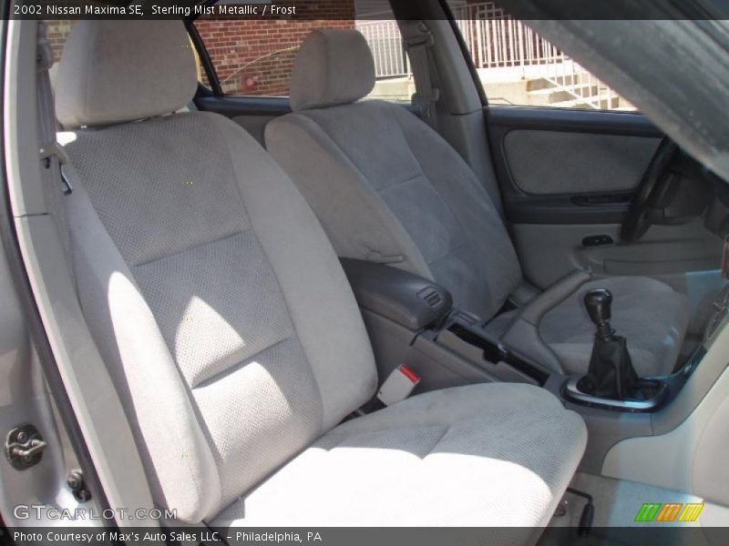 Sterling Mist Metallic / Frost 2002 Nissan Maxima SE