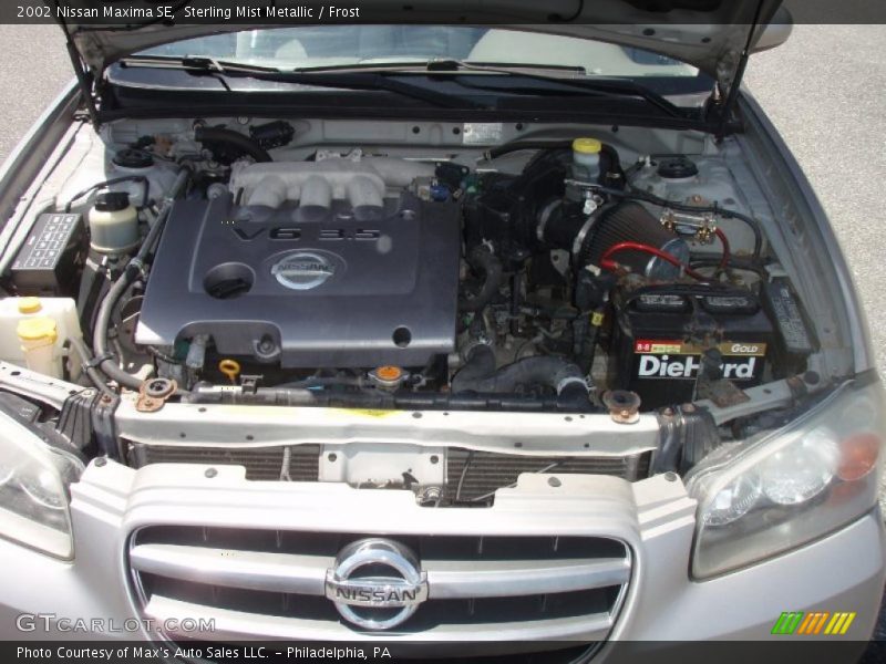 Sterling Mist Metallic / Frost 2002 Nissan Maxima SE