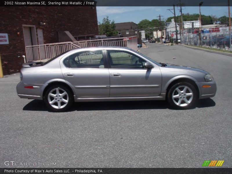Sterling Mist Metallic / Frost 2002 Nissan Maxima SE