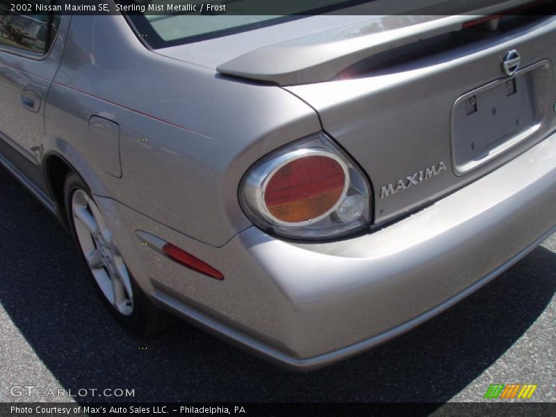 Sterling Mist Metallic / Frost 2002 Nissan Maxima SE