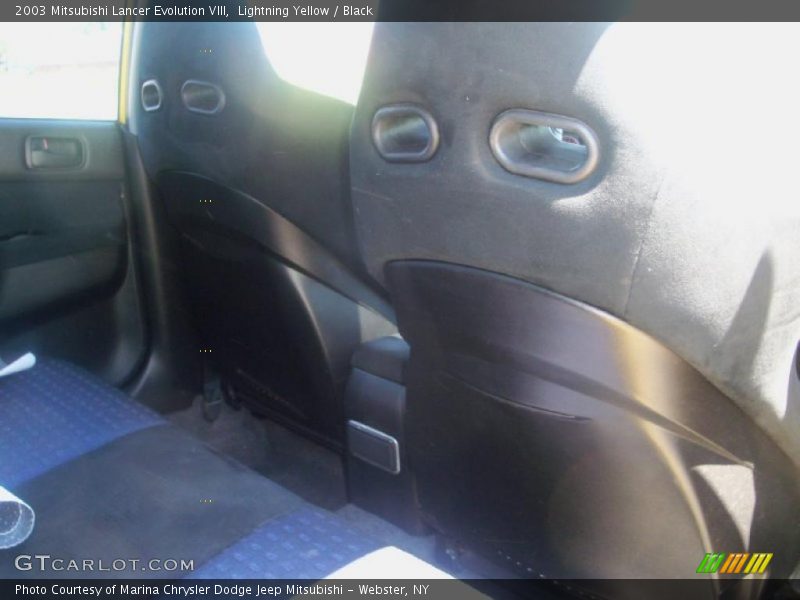 Lightning Yellow / Black 2003 Mitsubishi Lancer Evolution VIII