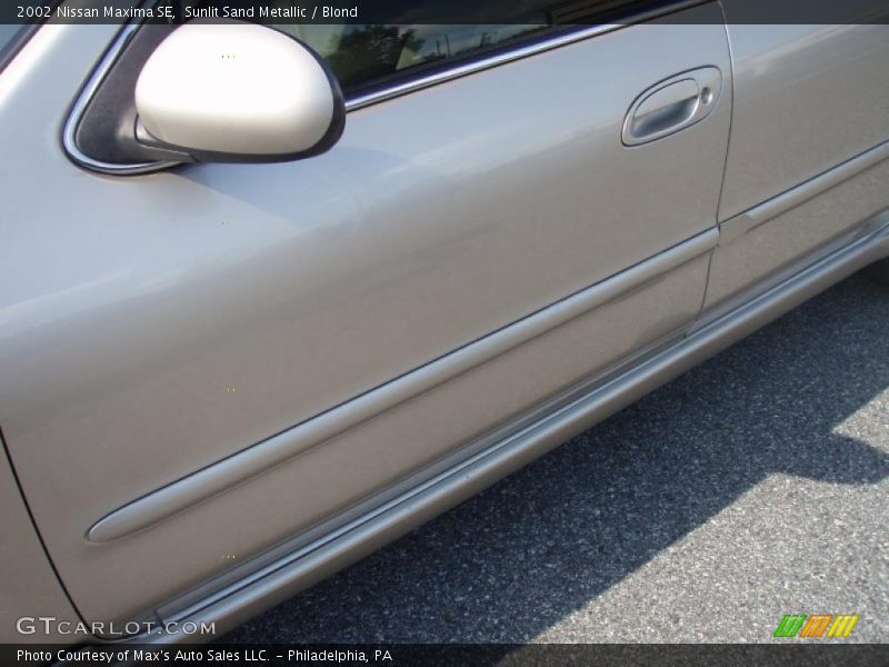 Sunlit Sand Metallic / Blond 2002 Nissan Maxima SE