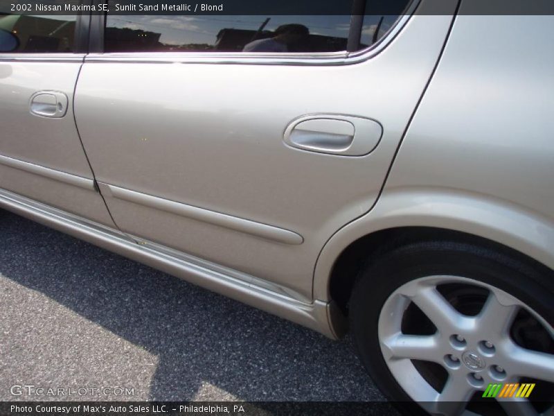 Sunlit Sand Metallic / Blond 2002 Nissan Maxima SE