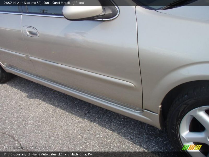 Sunlit Sand Metallic / Blond 2002 Nissan Maxima SE