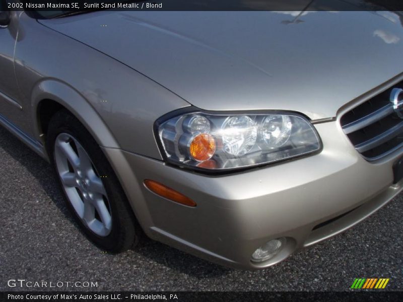 Sunlit Sand Metallic / Blond 2002 Nissan Maxima SE