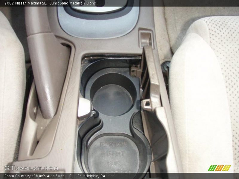 Sunlit Sand Metallic / Blond 2002 Nissan Maxima SE