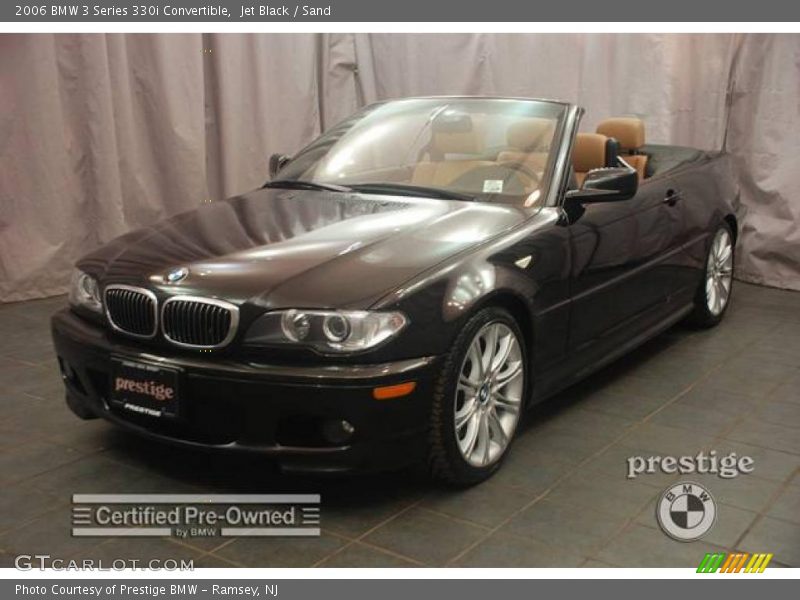 Jet Black / Sand 2006 BMW 3 Series 330i Convertible