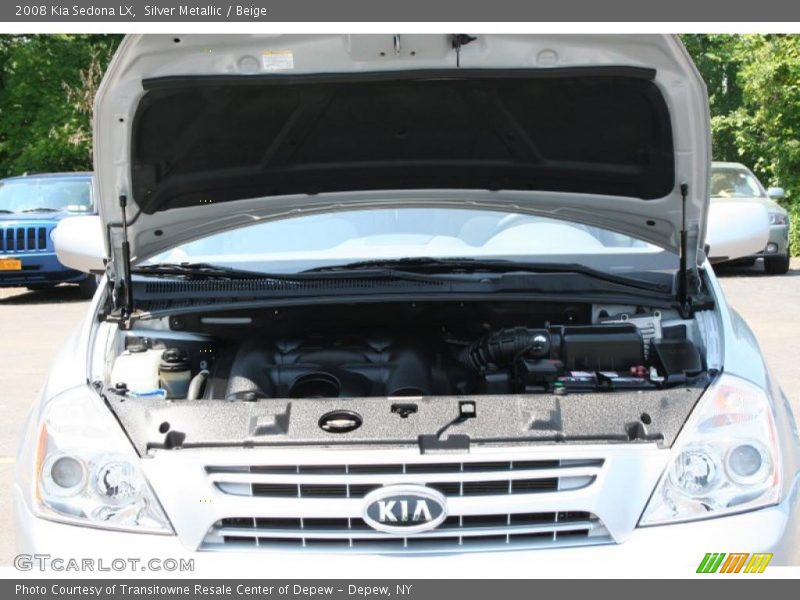 Silver Metallic / Beige 2008 Kia Sedona LX