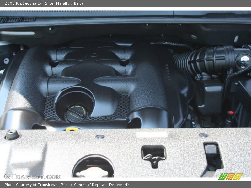 Silver Metallic / Beige 2008 Kia Sedona LX