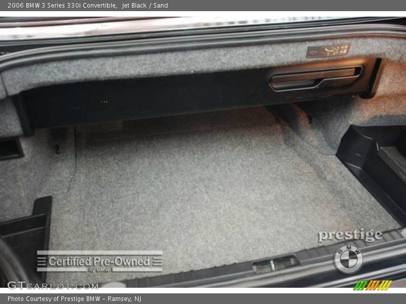 Jet Black / Sand 2006 BMW 3 Series 330i Convertible
