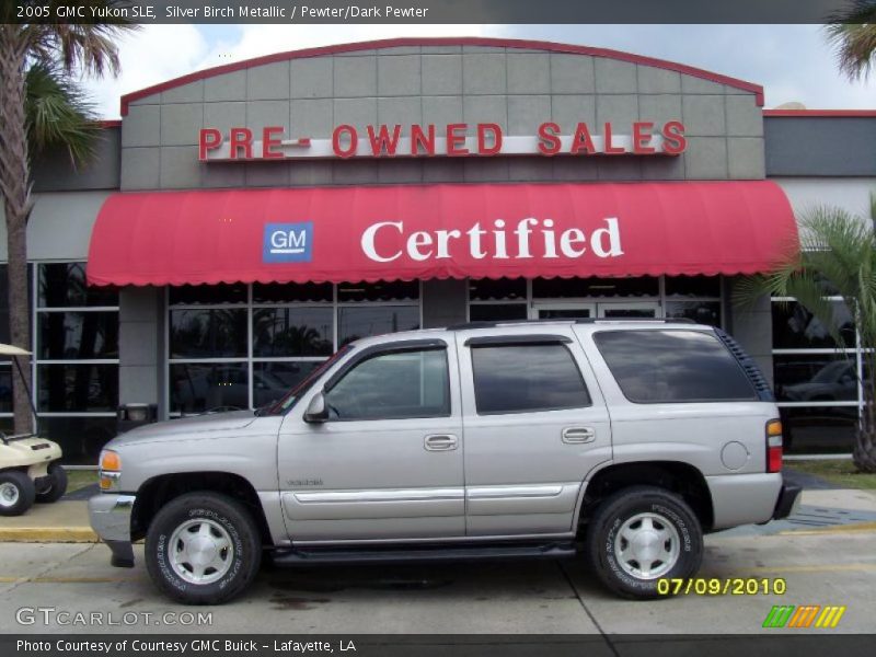 Silver Birch Metallic / Pewter/Dark Pewter 2005 GMC Yukon SLE