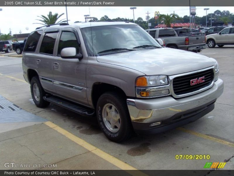 Silver Birch Metallic / Pewter/Dark Pewter 2005 GMC Yukon SLE