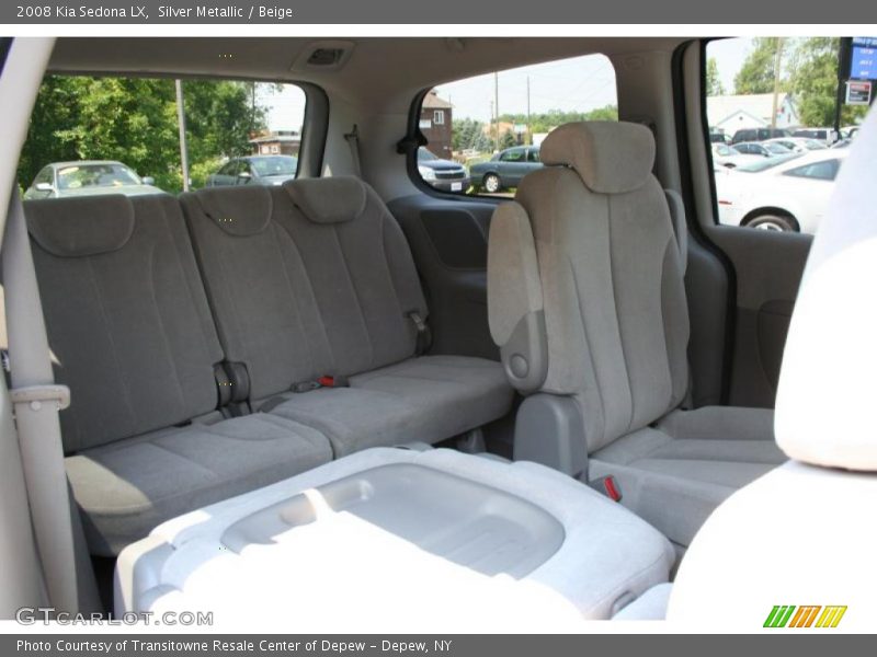Silver Metallic / Beige 2008 Kia Sedona LX