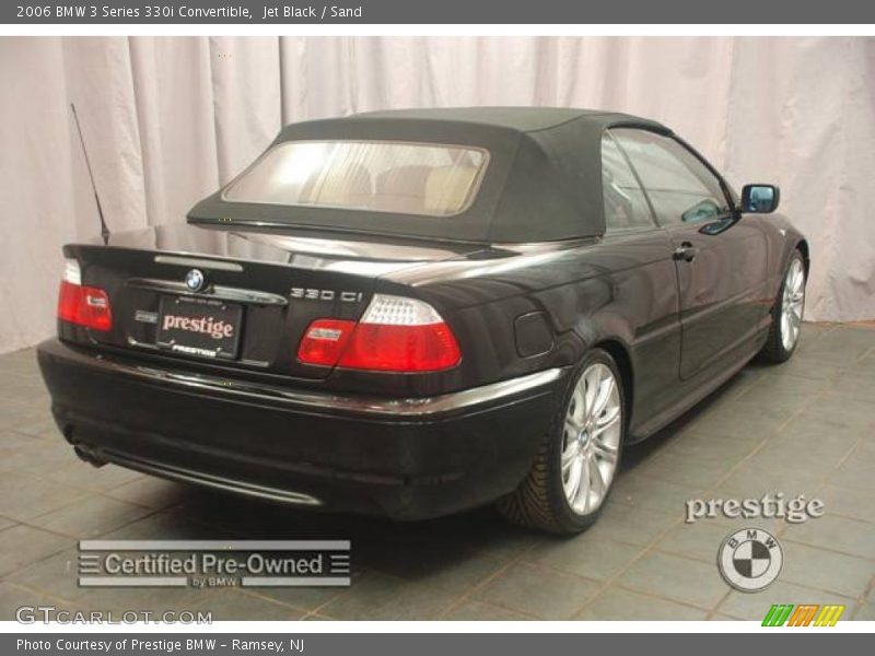 Jet Black / Sand 2006 BMW 3 Series 330i Convertible