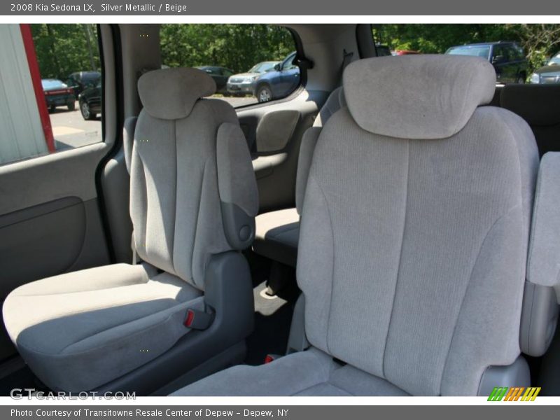 Silver Metallic / Beige 2008 Kia Sedona LX