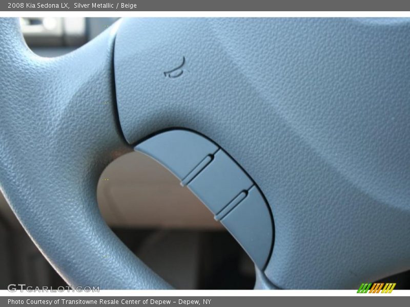 Silver Metallic / Beige 2008 Kia Sedona LX