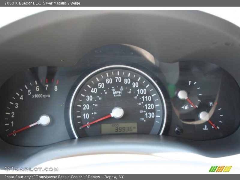 Silver Metallic / Beige 2008 Kia Sedona LX
