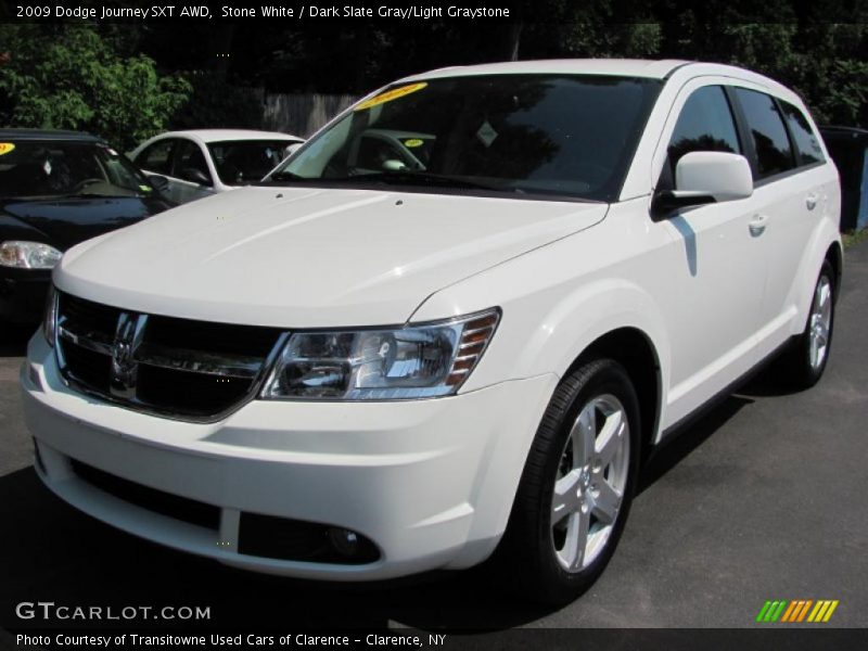 Stone White / Dark Slate Gray/Light Graystone 2009 Dodge Journey SXT AWD