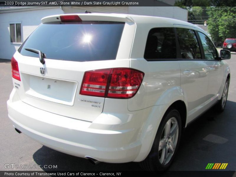 Stone White / Dark Slate Gray/Light Graystone 2009 Dodge Journey SXT AWD