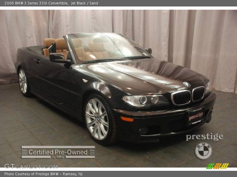 Jet Black / Sand 2006 BMW 3 Series 330i Convertible