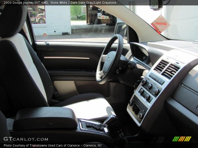 Stone White / Dark Slate Gray/Light Graystone 2009 Dodge Journey SXT AWD