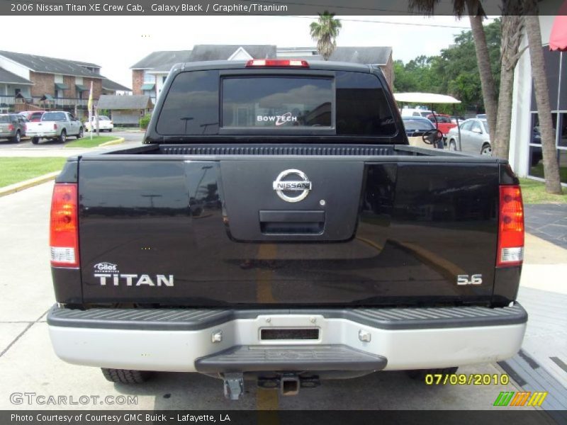 Galaxy Black / Graphite/Titanium 2006 Nissan Titan XE Crew Cab