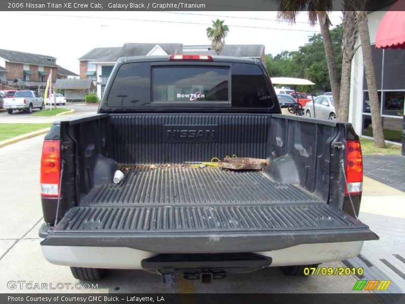 Galaxy Black / Graphite/Titanium 2006 Nissan Titan XE Crew Cab