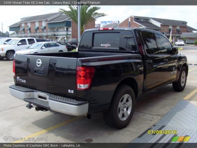 Galaxy Black / Graphite/Titanium 2006 Nissan Titan XE Crew Cab