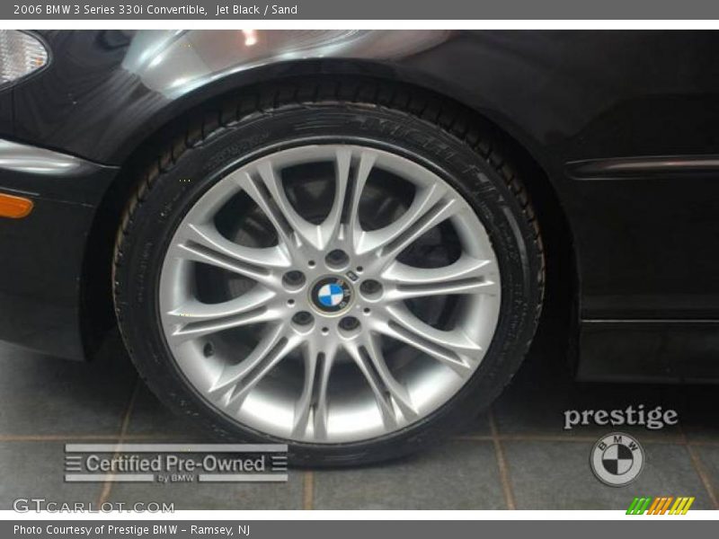 Jet Black / Sand 2006 BMW 3 Series 330i Convertible